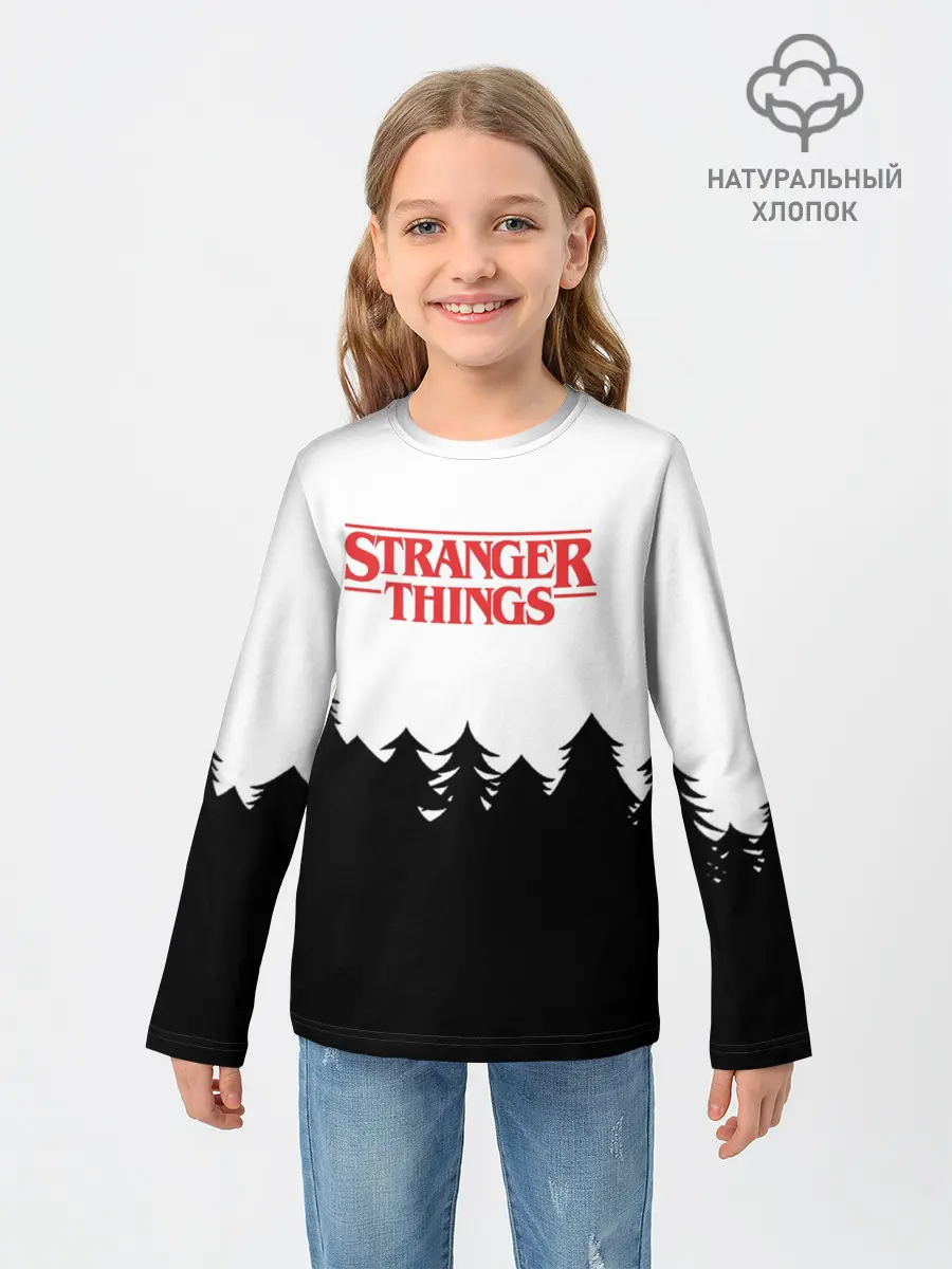 Детский лонгслив / STRANGER THINGS