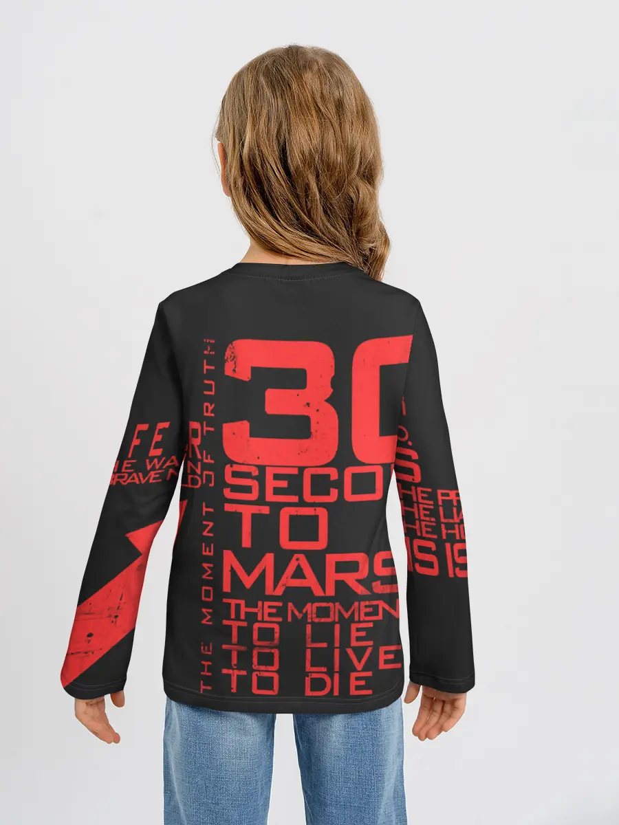 Детский лонгслив / 30 SECONDS TO MARS