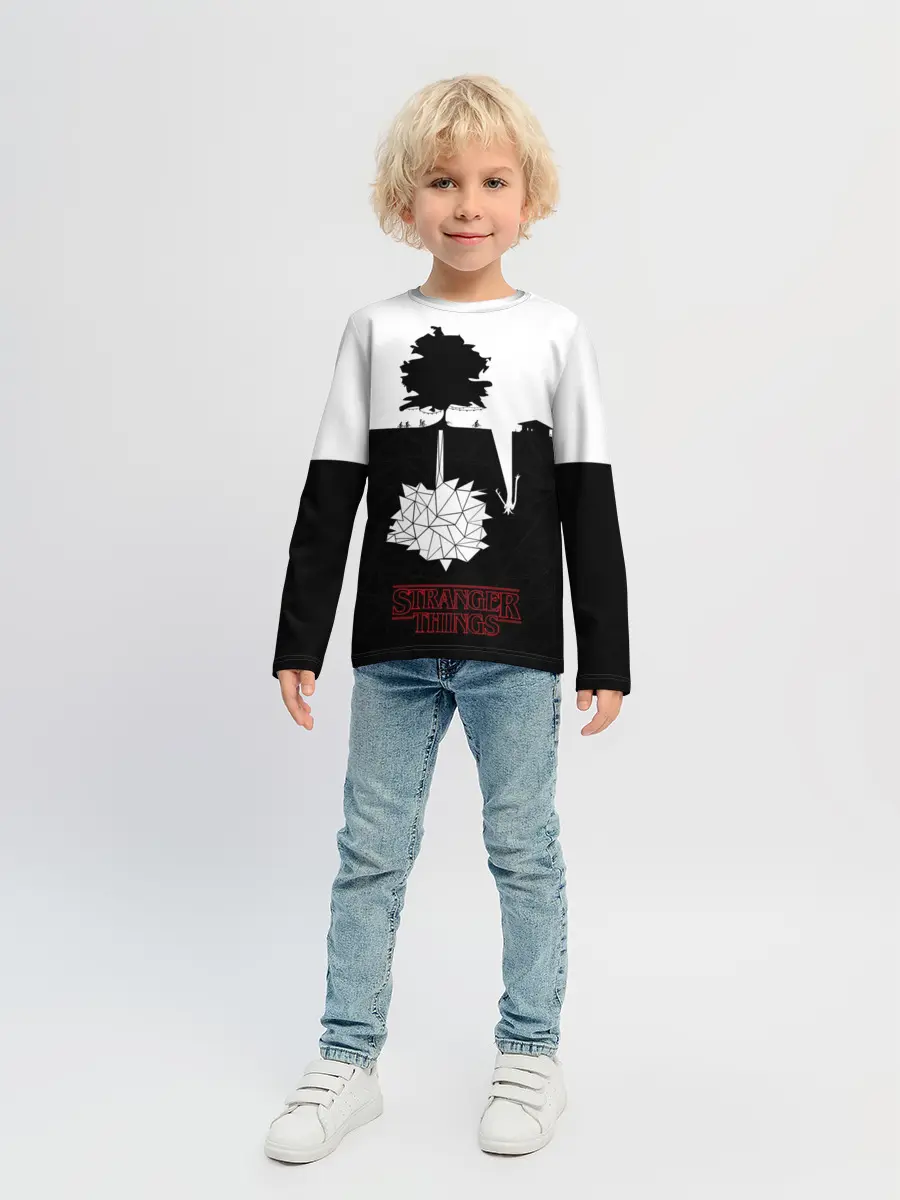 Детский лонгслив / STRANGER THINGS