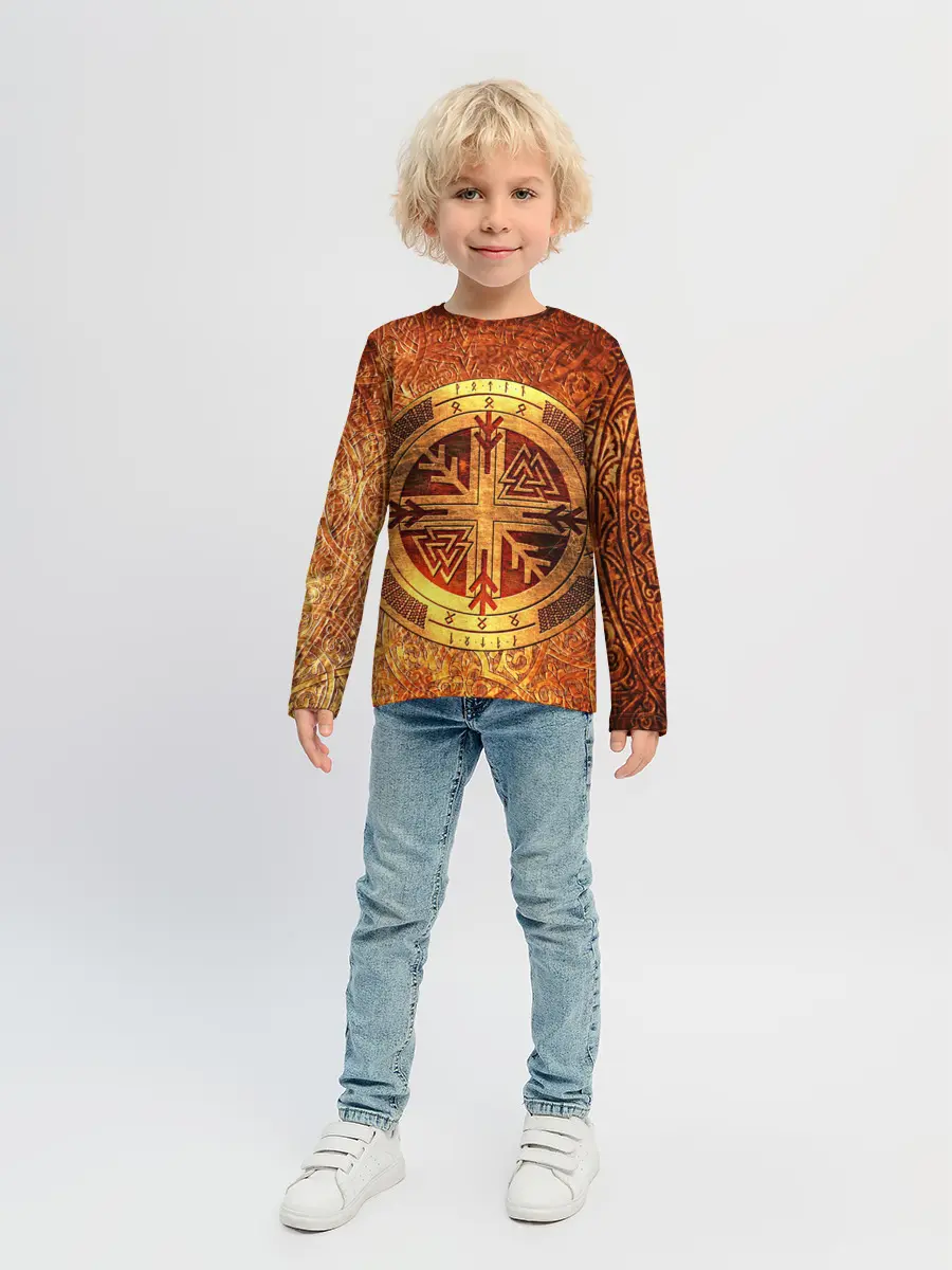 Детский лонгслив / Кельтские узоры