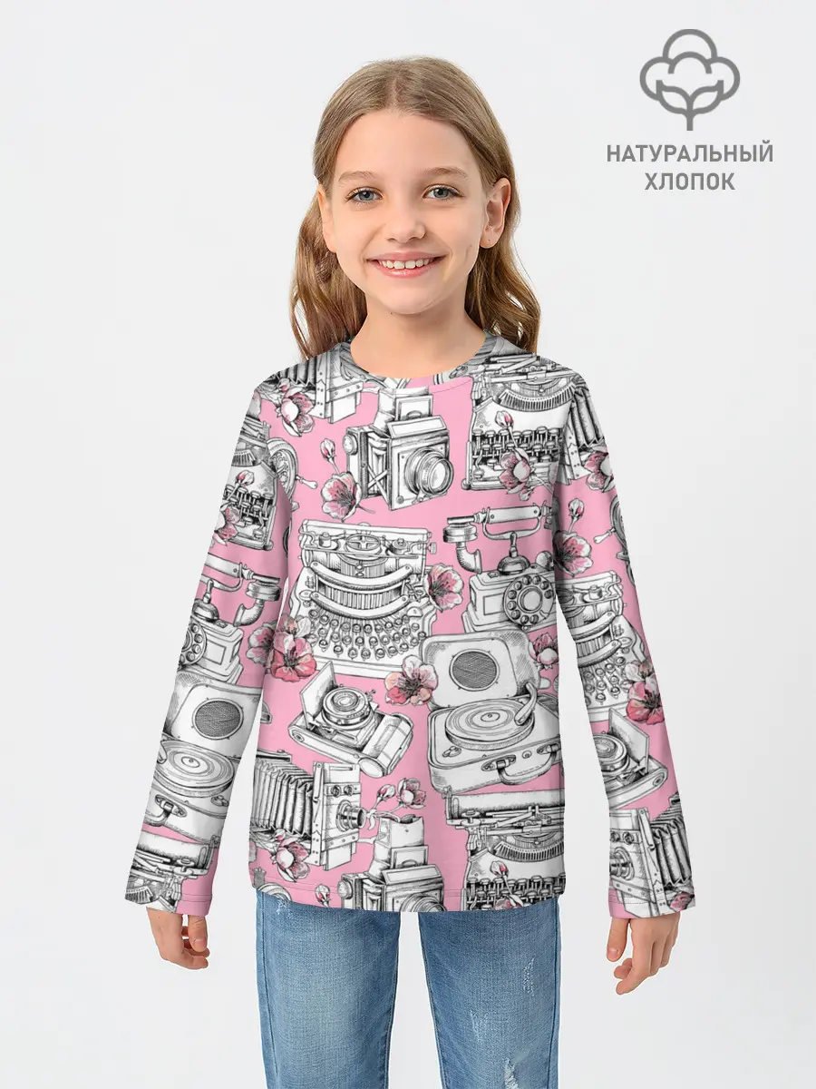 Детский лонгслив / Винтаж