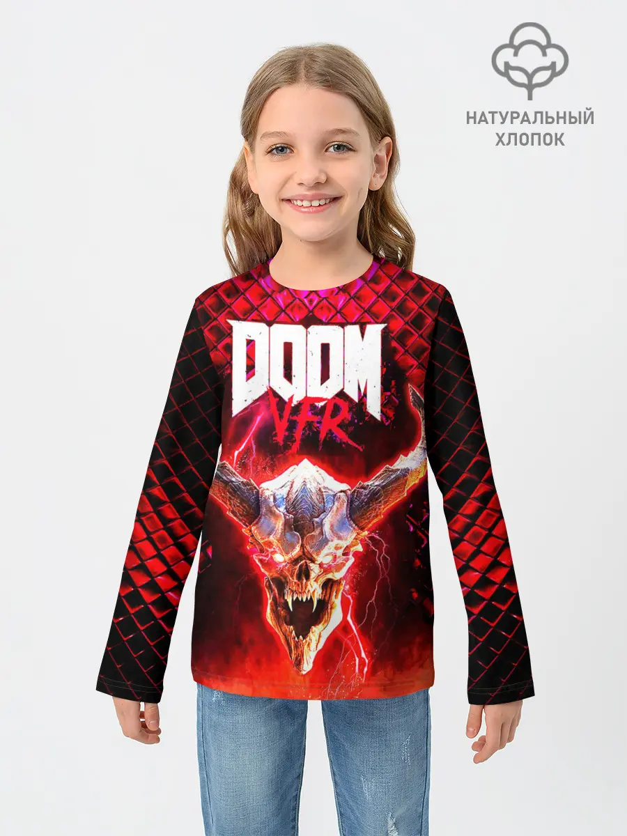 Детский лонгслив / Doom Enternal