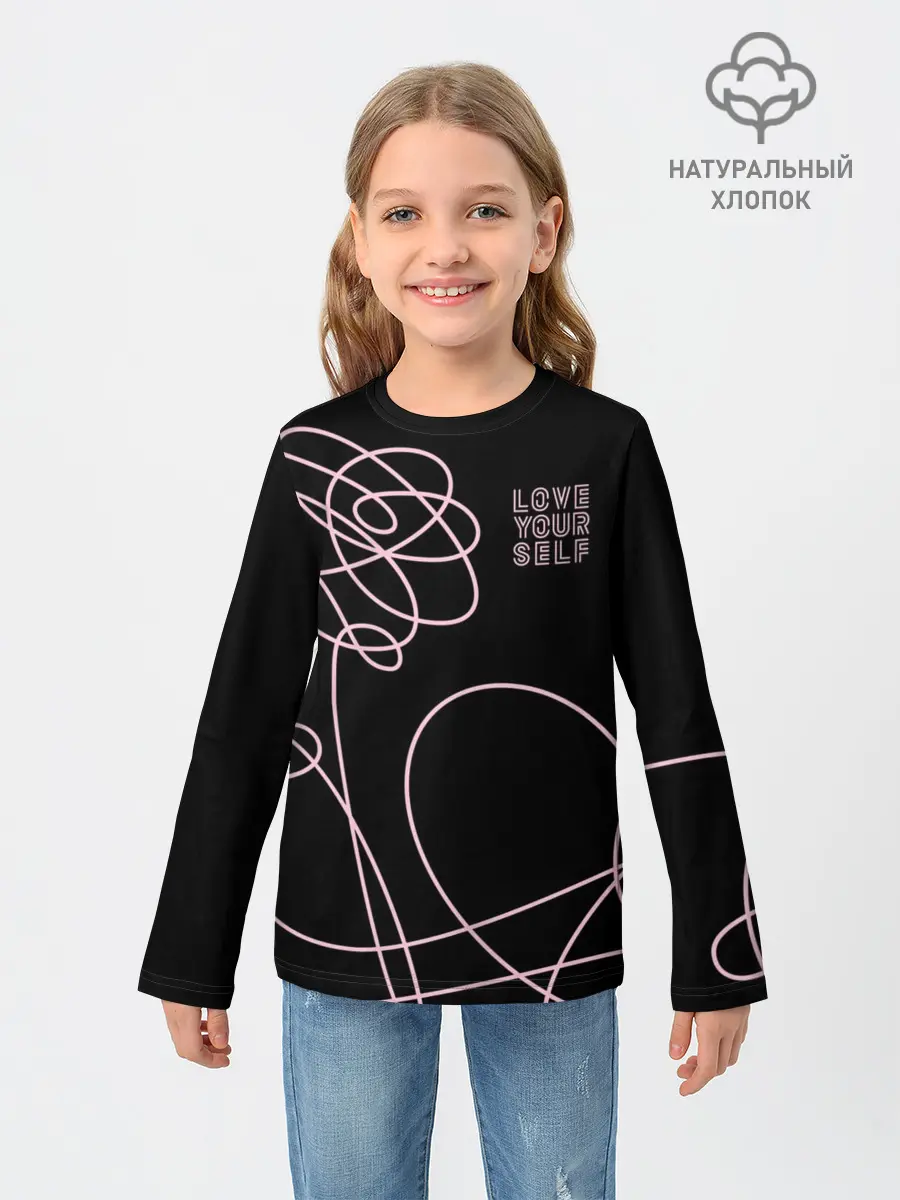 Детский лонгслив / BTS