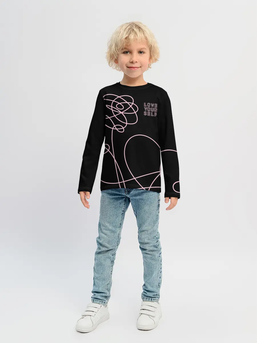 Детский лонгслив / BTS