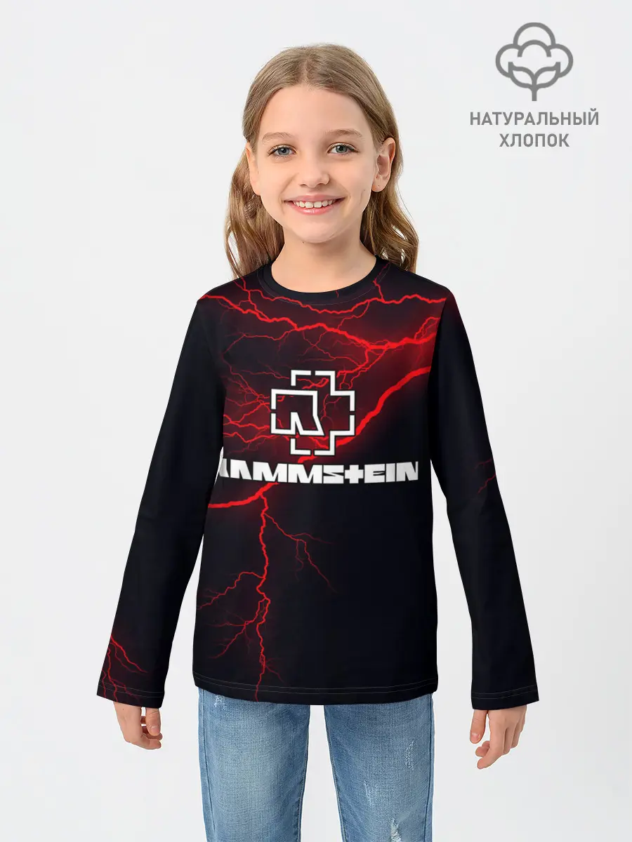 Детский лонгслив / Rammstein.