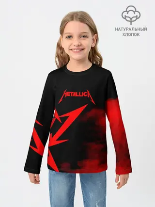 Детский лонгслив / Metallica