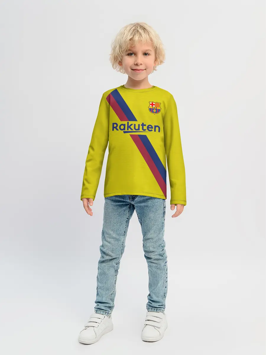 Детский лонгслив / Barcelona third 19-20