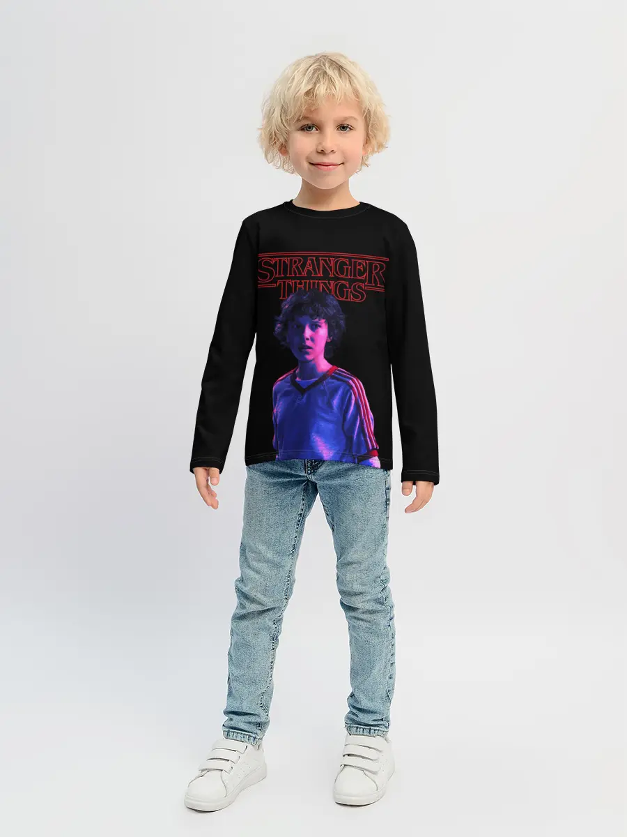 Детский лонгслив / STRANGER THINGS - Дина