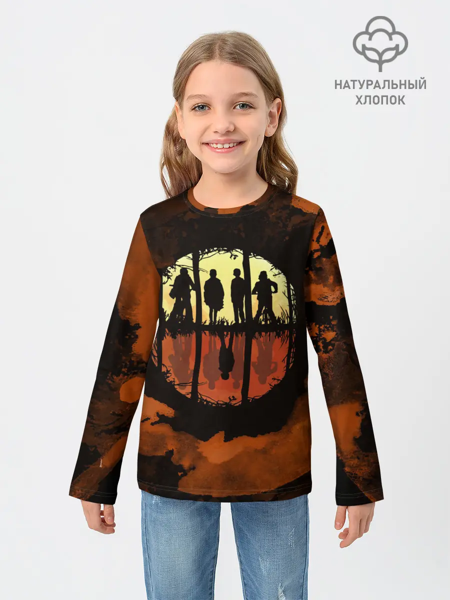 Детский лонгслив / STRANGER THINGS