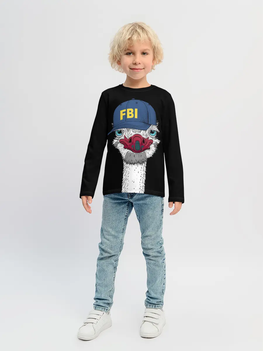 Детский лонгслив / FBI