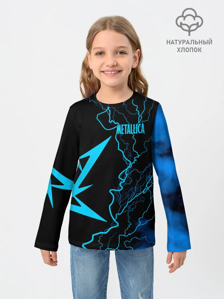 Детский лонгслив / Metallica