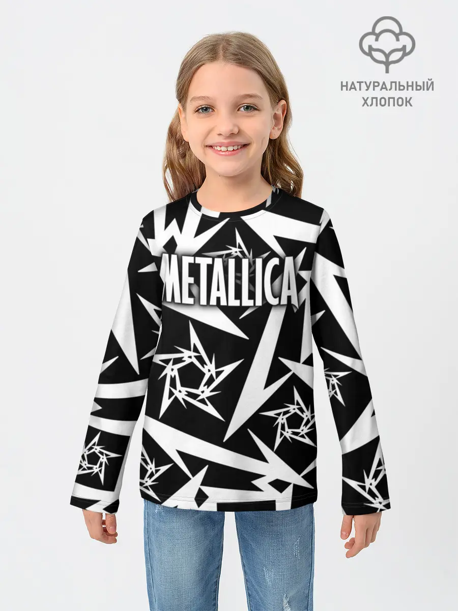 Детский лонгслив / Metallica
