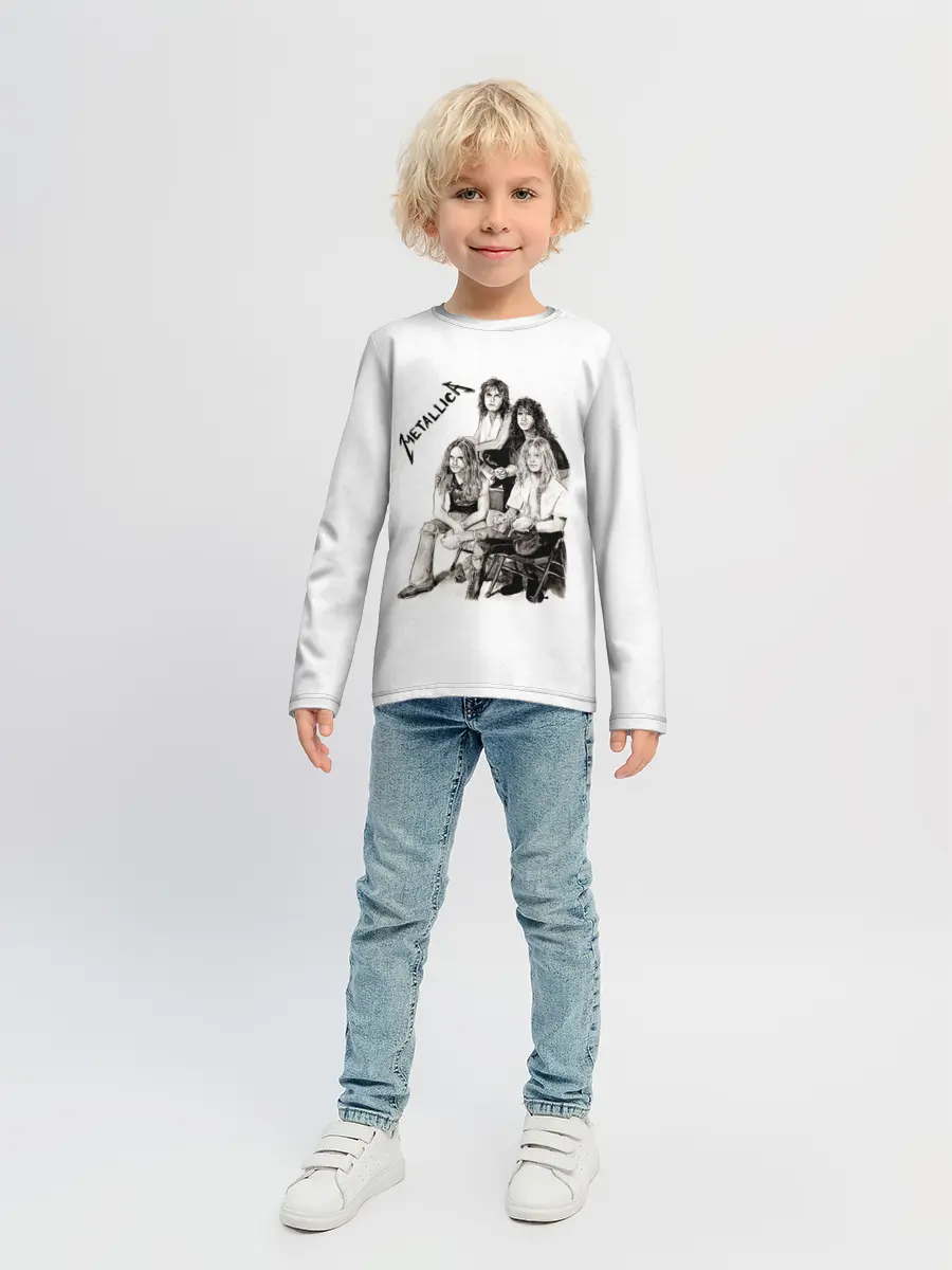 Детский лонгслив / Metallica