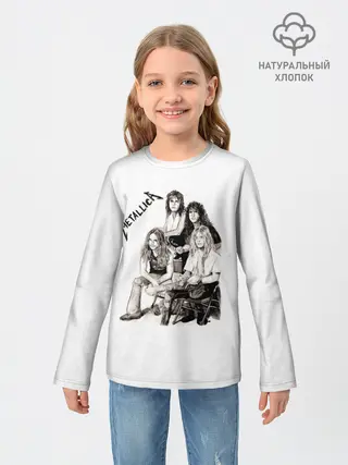 Детский лонгслив / Metallica