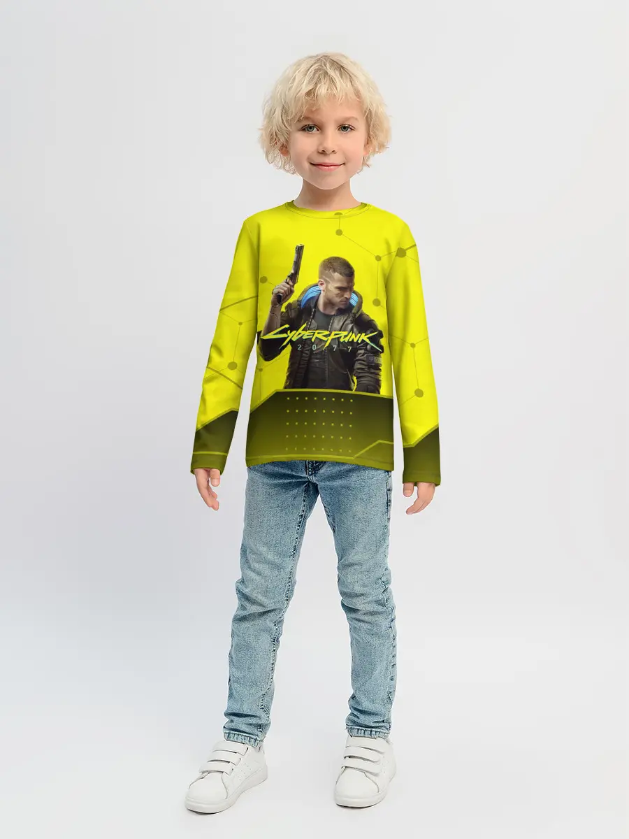 Детский лонгслив / CYBERPUNK 2077