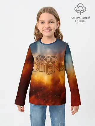 Детский лонгслив / Good Omens