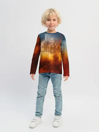 Детский лонгслив / Good Omens