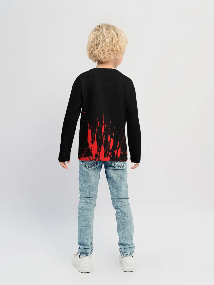 Детский лонгслив / DOOM Bloody