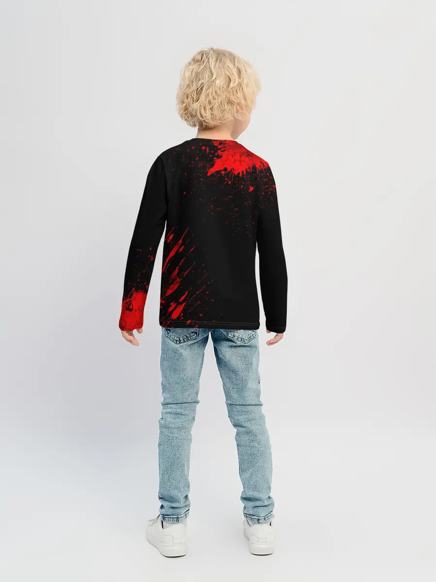 Детский лонгслив / DOOM - Шлем