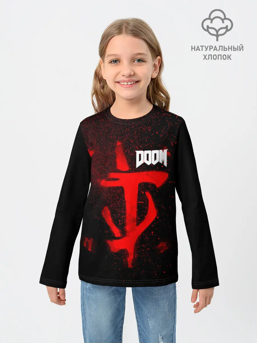 Детский лонгслив / DOOM