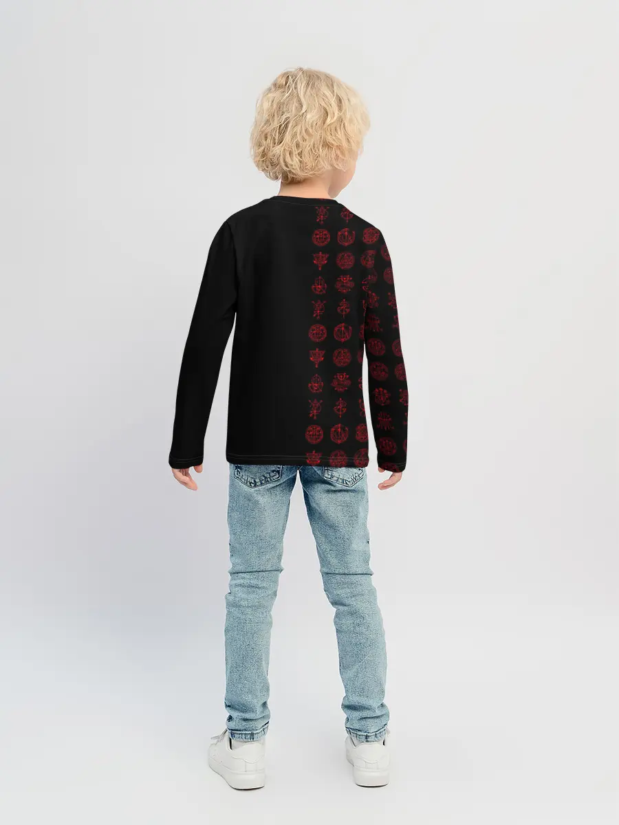 Детский лонгслив / DOOM - Руны