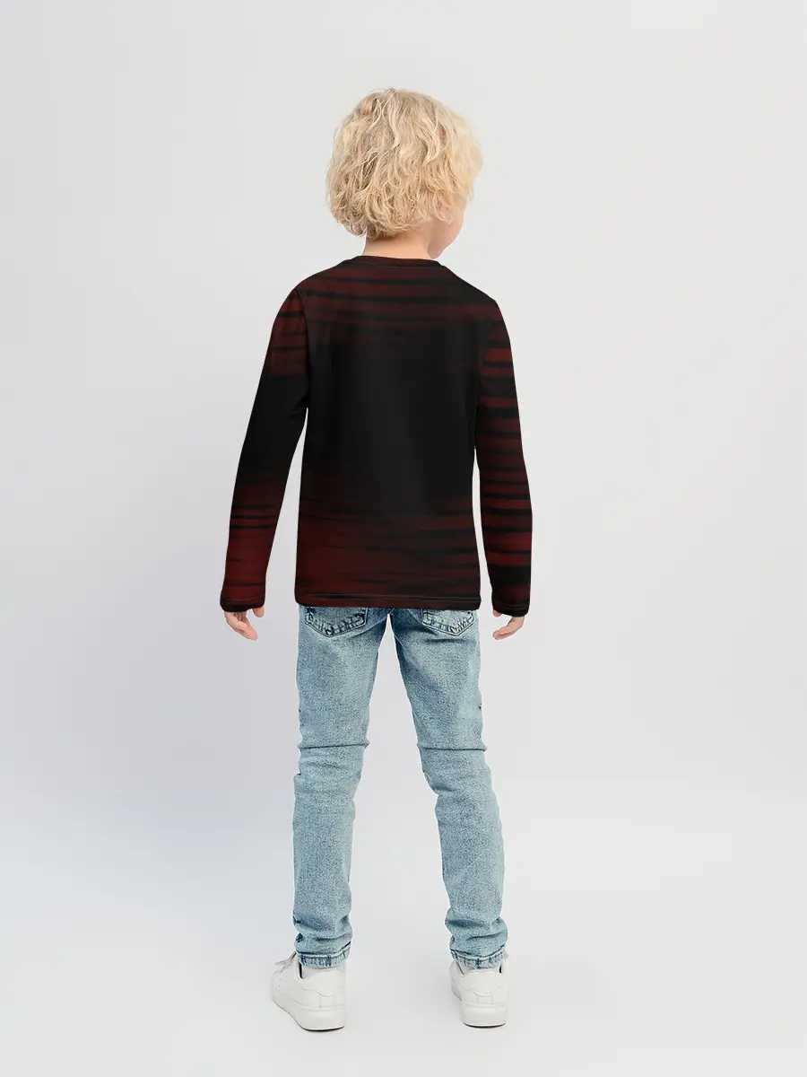 Детский лонгслив / Tracktor Bowling