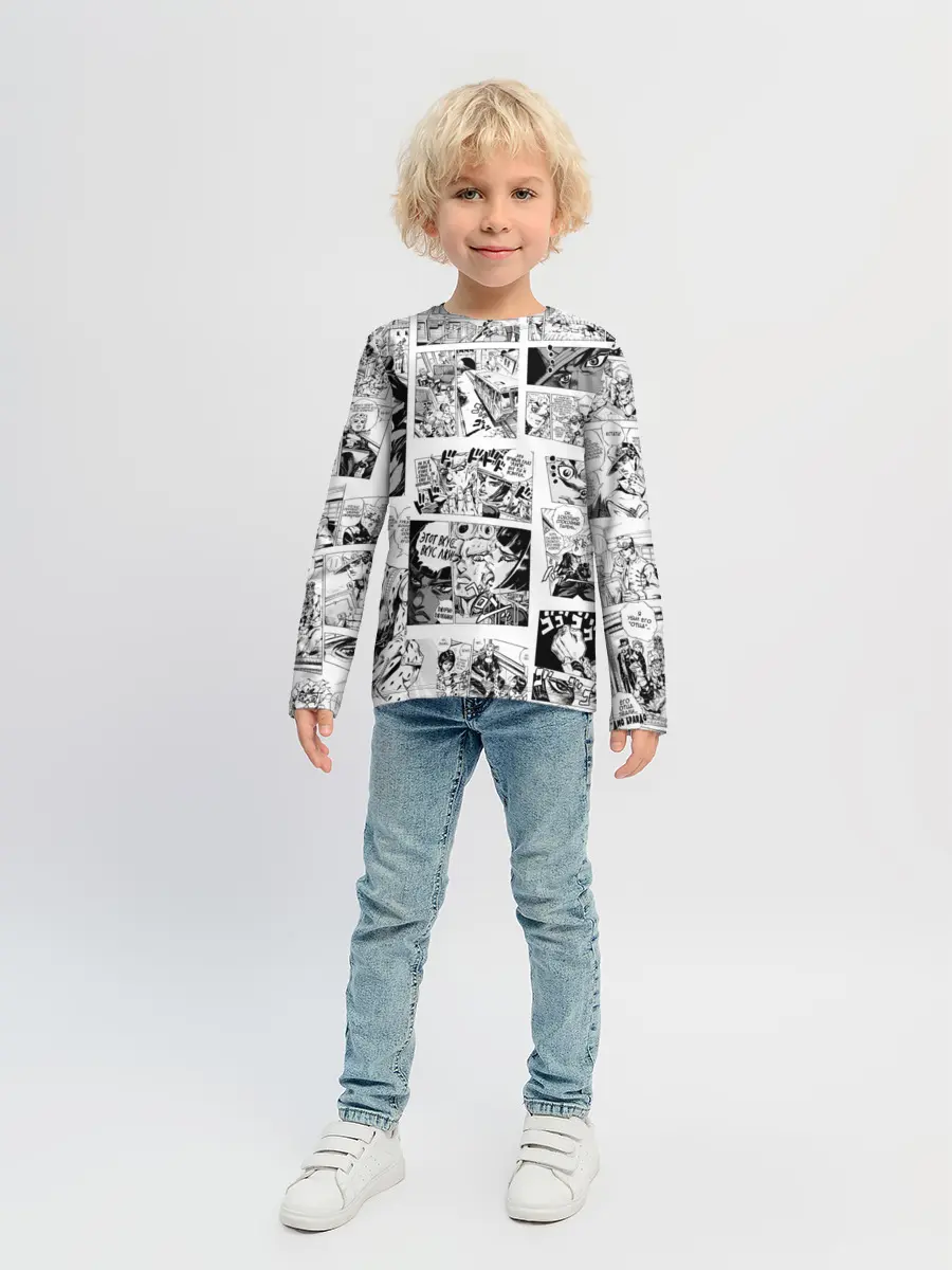 Детский лонгслив / JoJo no Kimyou na Bouken