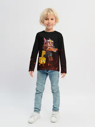 Детский лонгслив / MINECRAFT: Dungeons