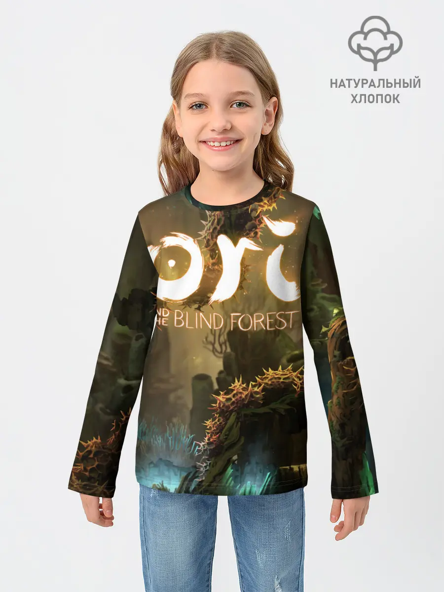 Детский лонгслив / Ori and the Blind Forest