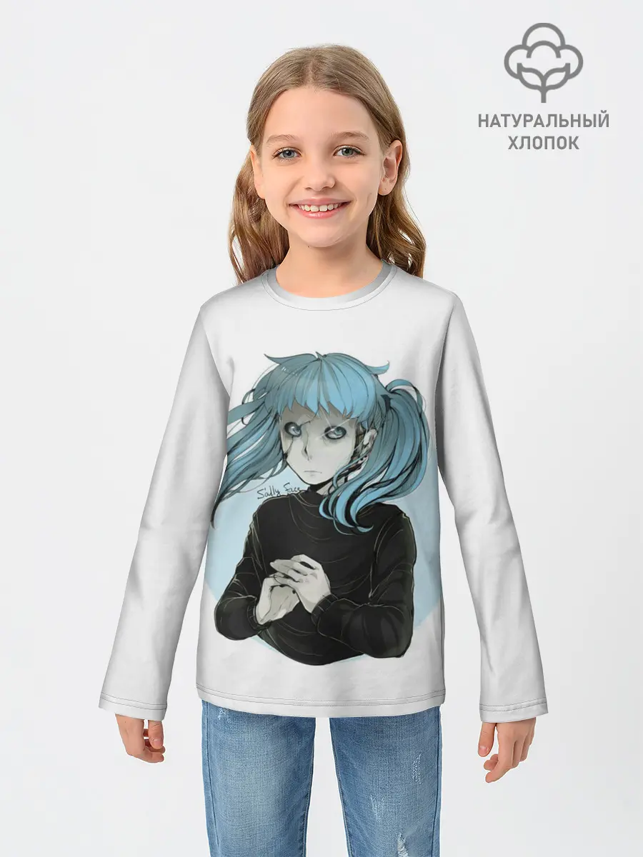 Детский лонгслив / Sally face