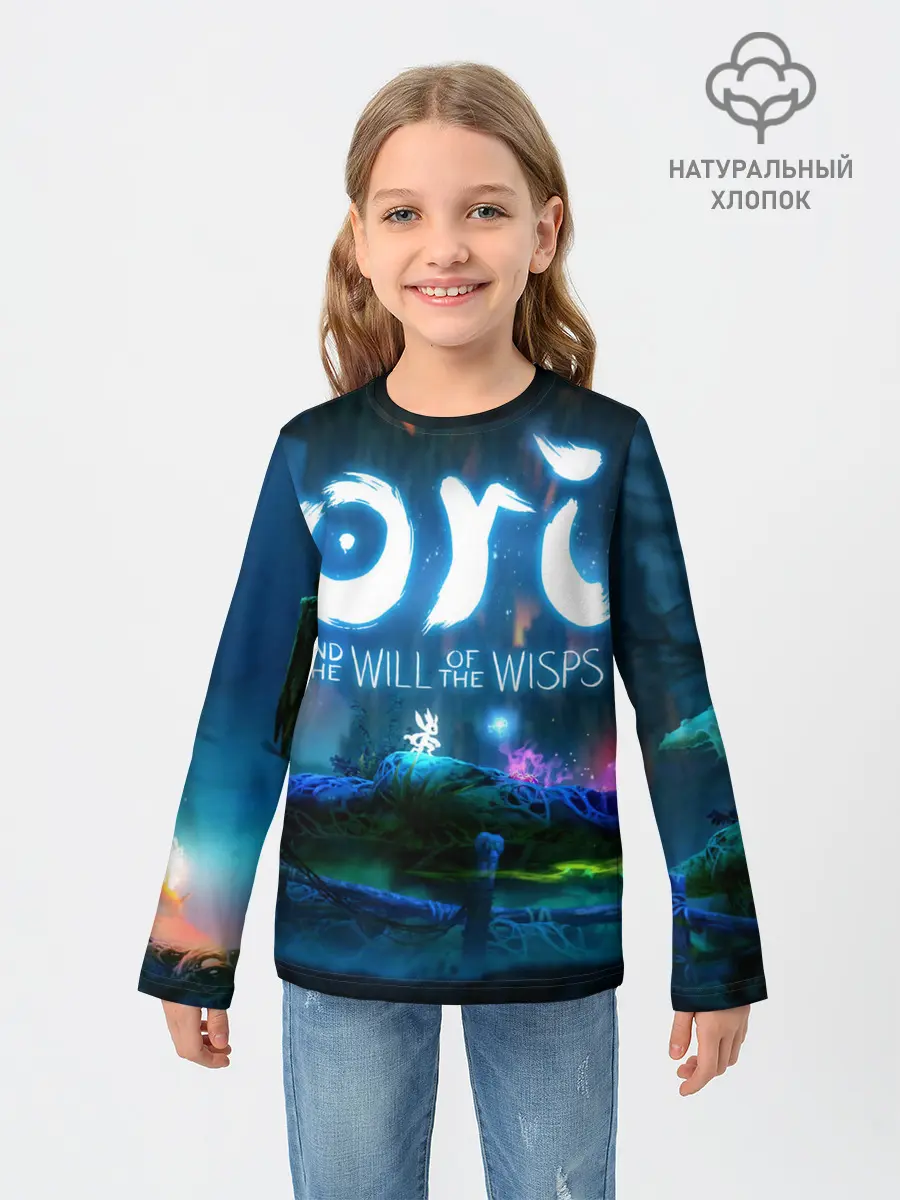 Детский лонгслив / Ori and the Blind Forest