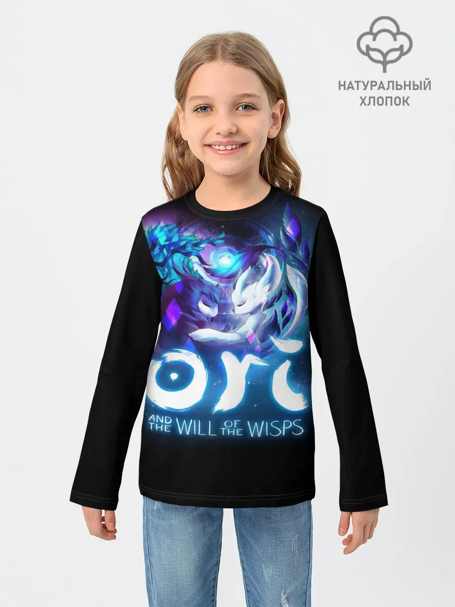 Детский лонгслив / Ori and the Blind Forest