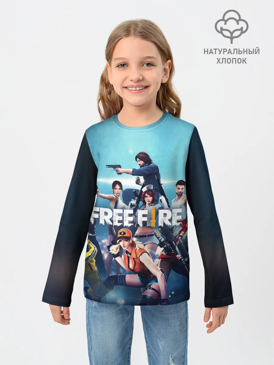 Детский лонгслив / FREE FIRE