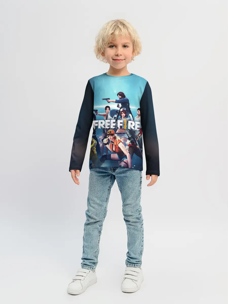 Детский лонгслив / FREE FIRE