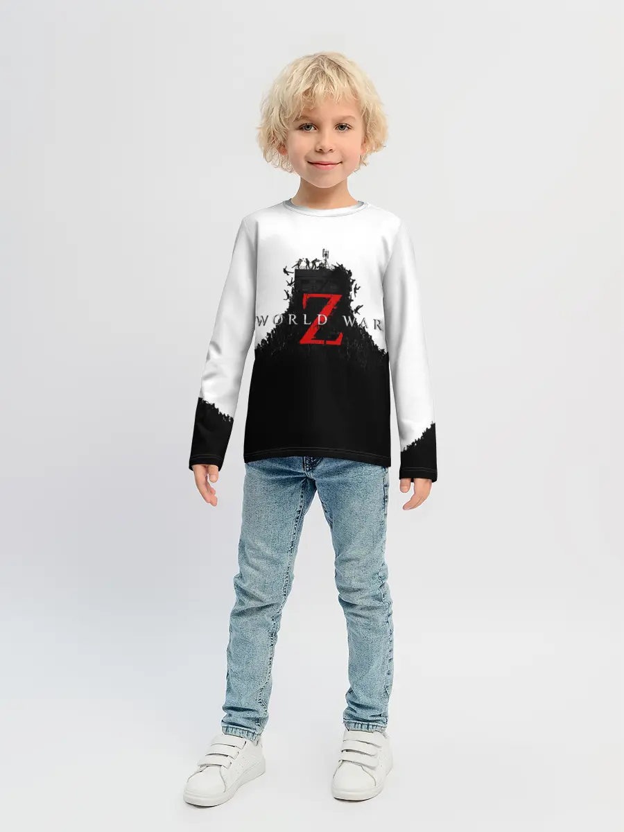 Детский лонгслив / WORLD WAR Z