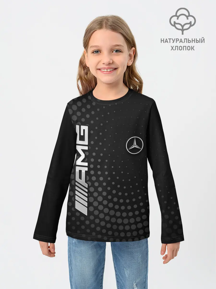 Детский лонгслив / Mercedes