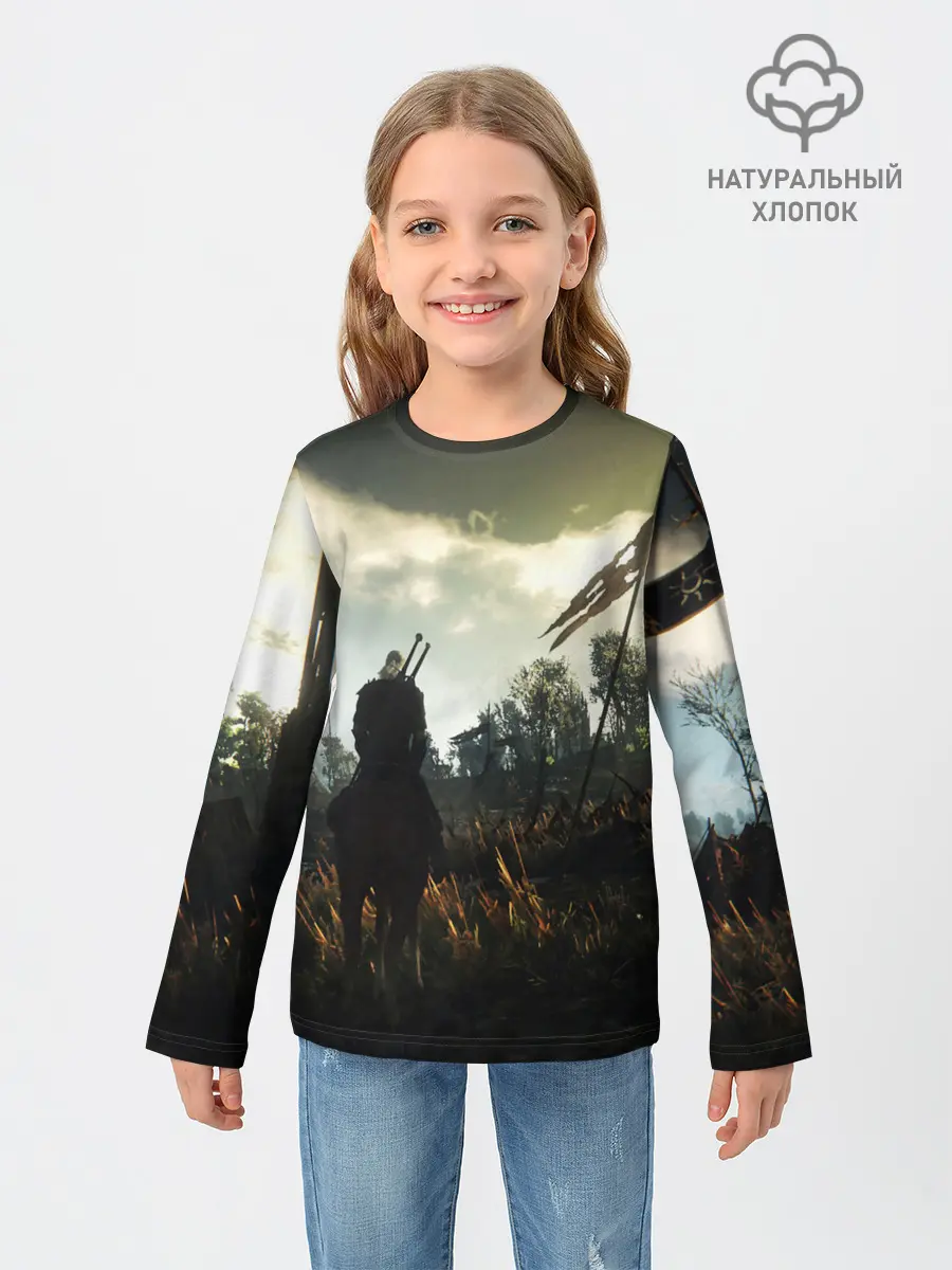Детский лонгслив / THE WITCHER 3