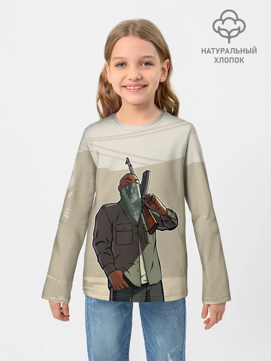 Детский лонгслив / GTA San Andreas - GSF #1