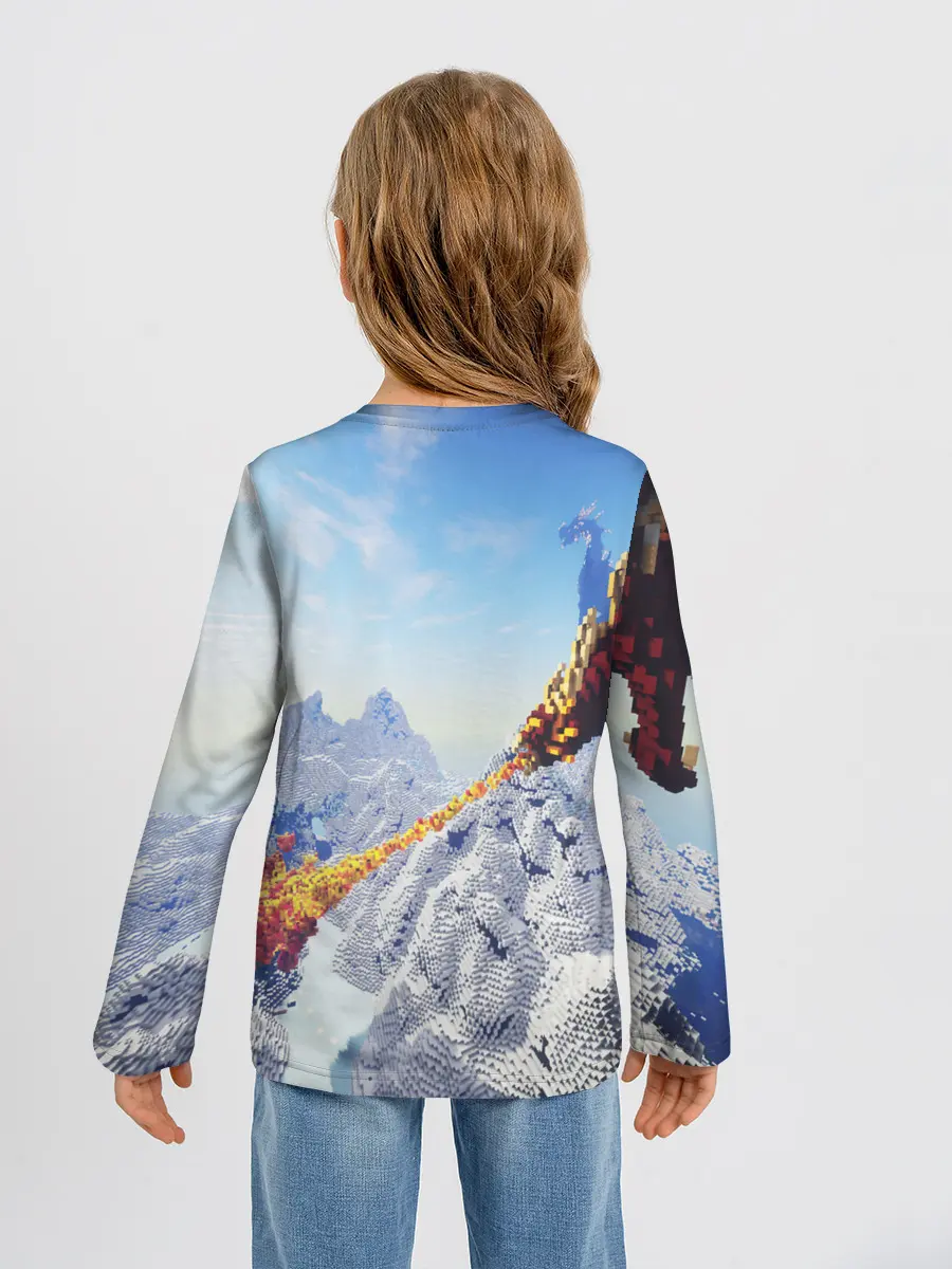 Детский лонгслив / MINECRAFT