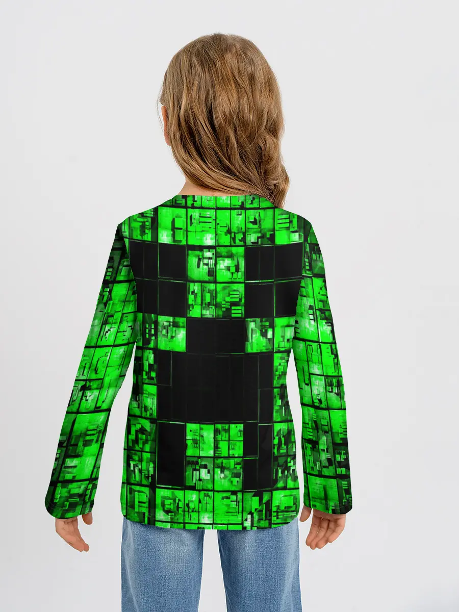 Детский лонгслив / MINECRAFT