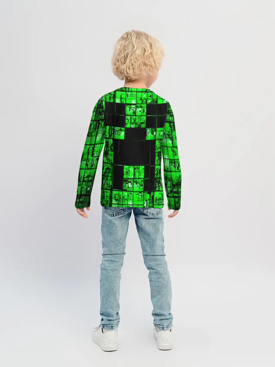 Детский лонгслив / MINECRAFT