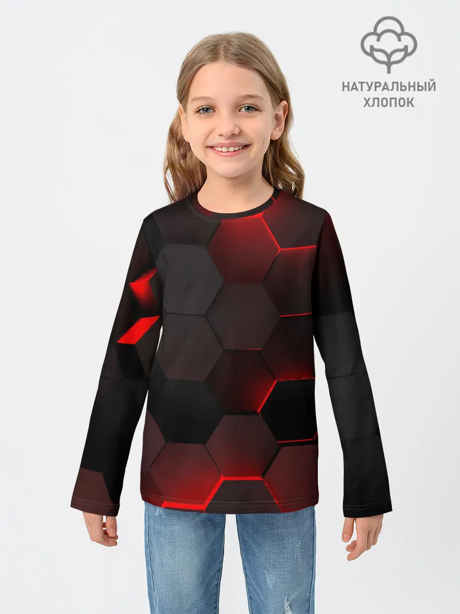 Детский лонгслив / 3D плиты