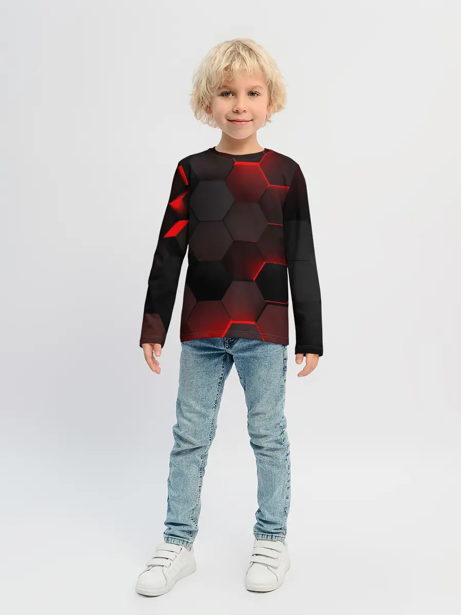 Детский лонгслив / 3D плиты