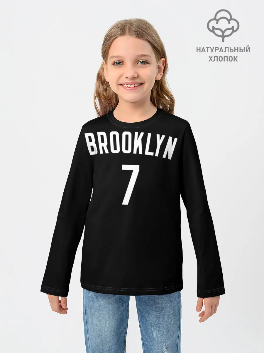 Детский лонгслив / Кевин Дюрант Бруклин 7