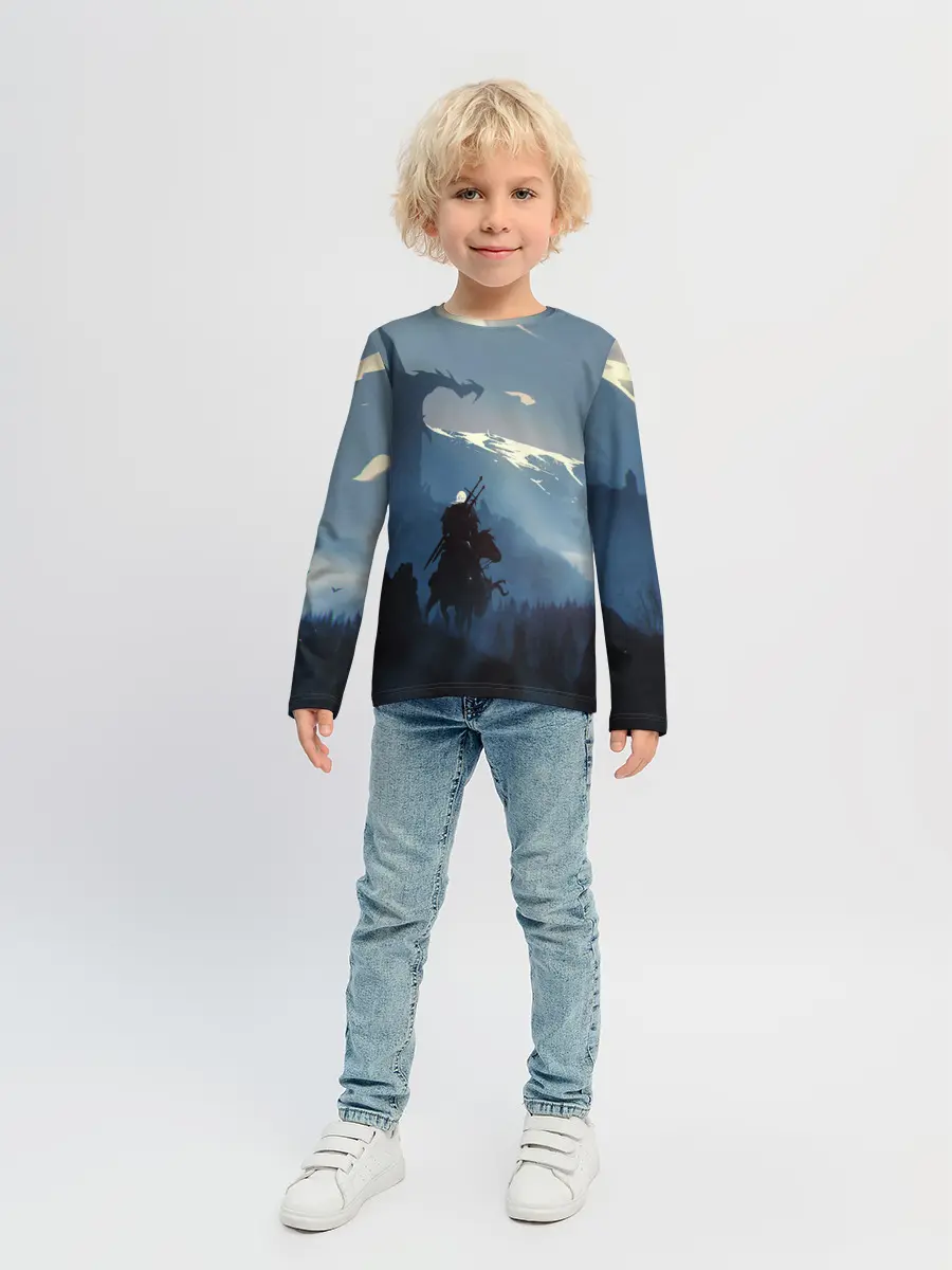 Детский лонгслив / ВЕДЬМАК