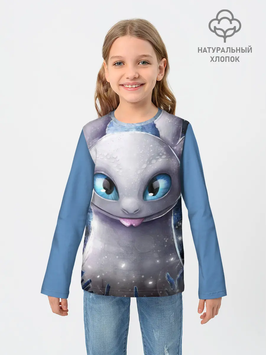 Детский лонгслив / дневная фурия