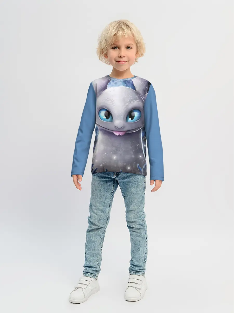 Детский лонгслив / дневная фурия