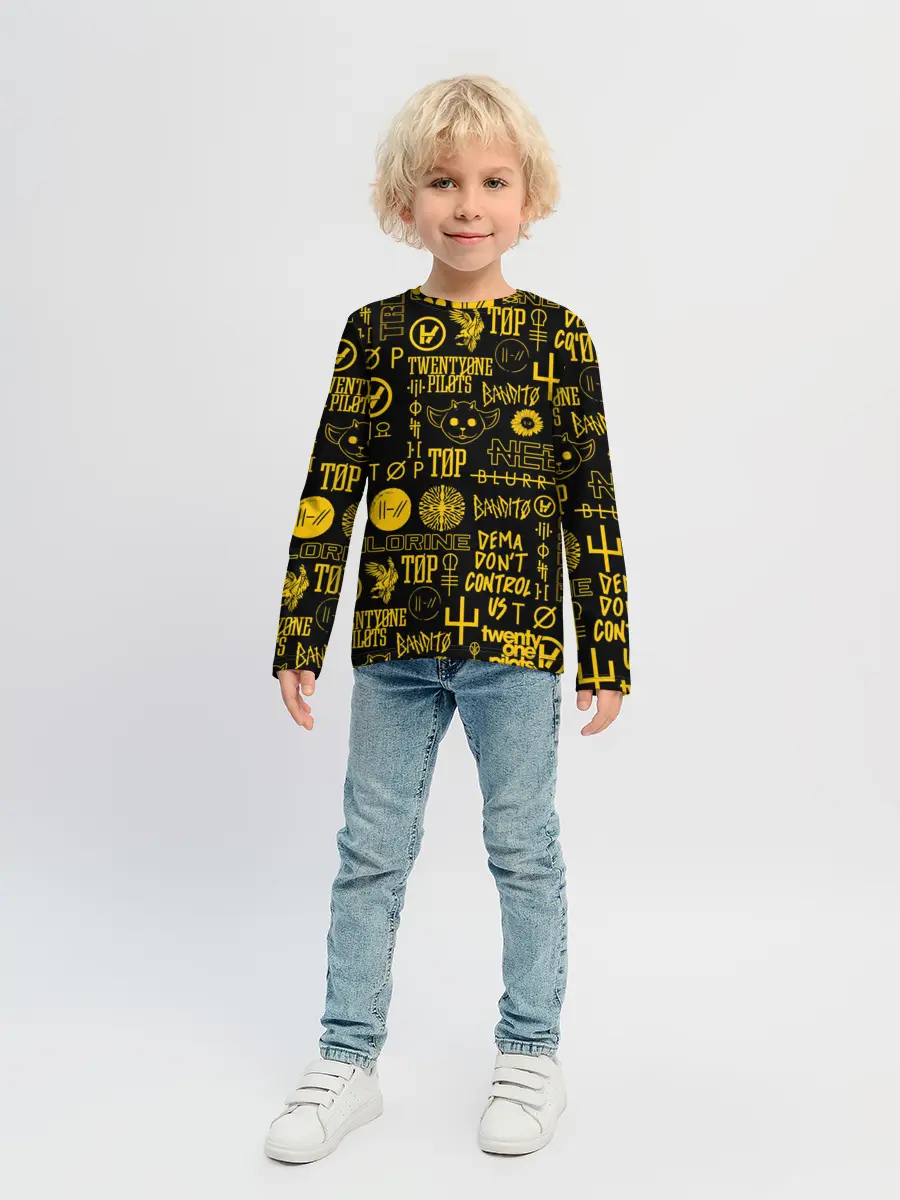 Детский лонгслив / TWENTY ONE PILOTS