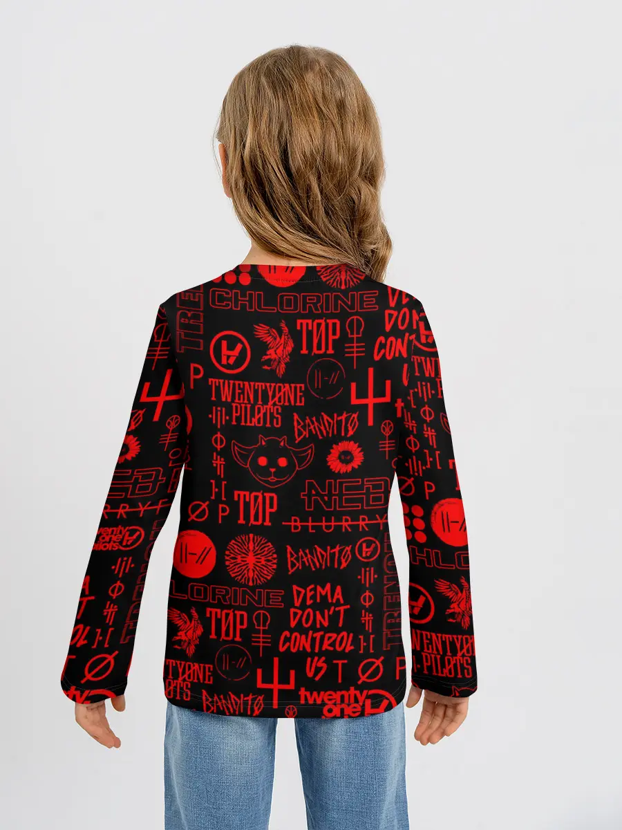 Детский лонгслив / TWENTY ONE PILOTS