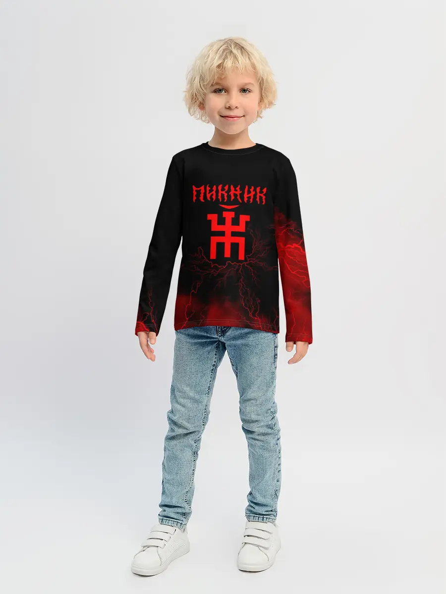 Детский лонгслив / Пикник